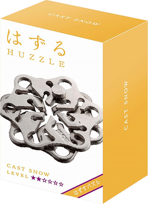 Головоломка Hanayama - 2* Huzzle Cast - Snow (Сніжинка) 515017 фото