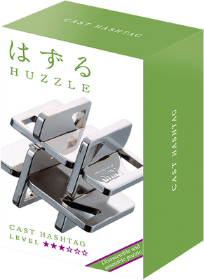 Головоломка Hanayama - 3* Huzzle Cast - Hachtag (Хештег) 515040 фото