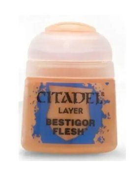 Фарба Citadel - Layer: Bestigor Flesh (12ml) (6-pack) 9918995124306 фото