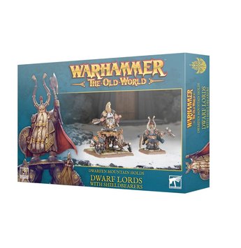 Ігровий набір GW - Warhammer. The Old World: Dwarfen Mountain Holds - Dwarf Lords With Shieldbearers 99122705009 фото