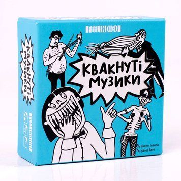 Настольная игра Feelindigo - Квакнутые музиканты (Укр) FI19030 фото