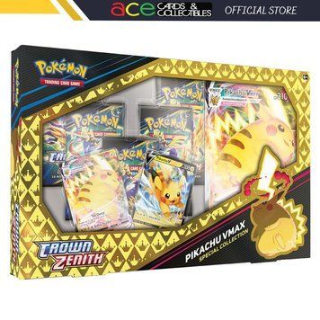 Настільна гра Pokemon TCG - Crown Zenith Special Collection: Pikachu VMAX (англ) 290-85188 фото
