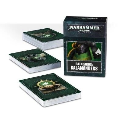 Ігровий набір GW - WARHAMMER 40000: DATACARDS - SALAMANDERS (ENG) 60220101020 фото
