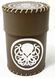 Аксессуар Планета Игр - Чаша для кубиков Ктулху (коричневая) (Dice cup Cthulhu black) pi-dc002 фото 1