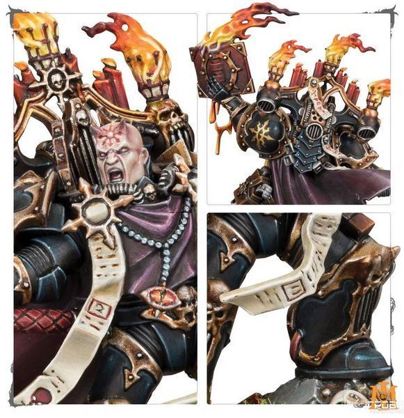 Ігровий набір GW - Warhammer 40000: Chaos Space Marines - Dark Apostle 99120102173 фото