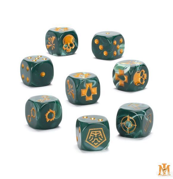 Игральные кубы GW - Necromunda: Halls Of The Ancients Dice 99220599035 фото