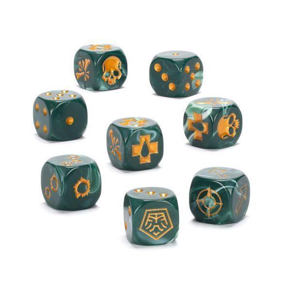 Игральные кубы GW - Necromunda: Halls Of The Ancients Dice 99220599035 фото