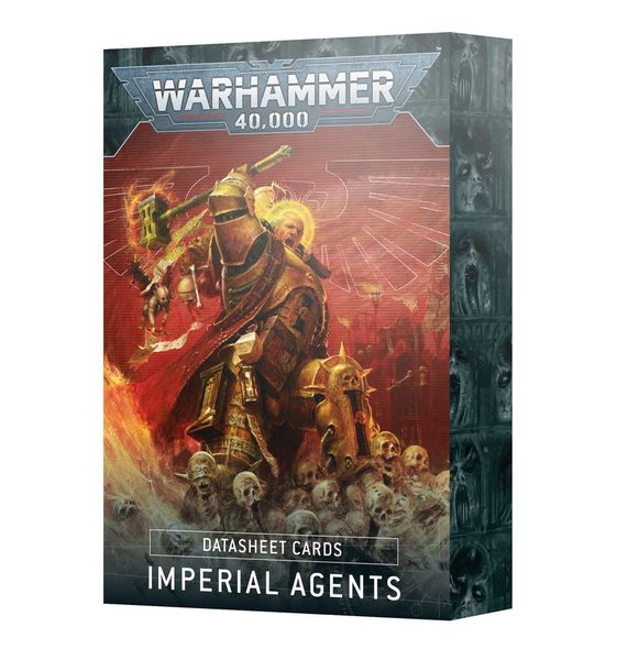 Ігровий набір GW - Warhammer 40000: Datasheet Cards - Imperial Agents (Eng) 60050108011 фото