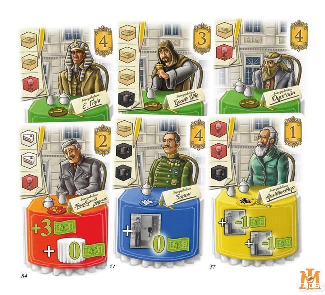 Настольная игра Lord of Boards - Гранд-отель "Австрия" / Grand Austria Hotel (Укр) LOB2309UA фото