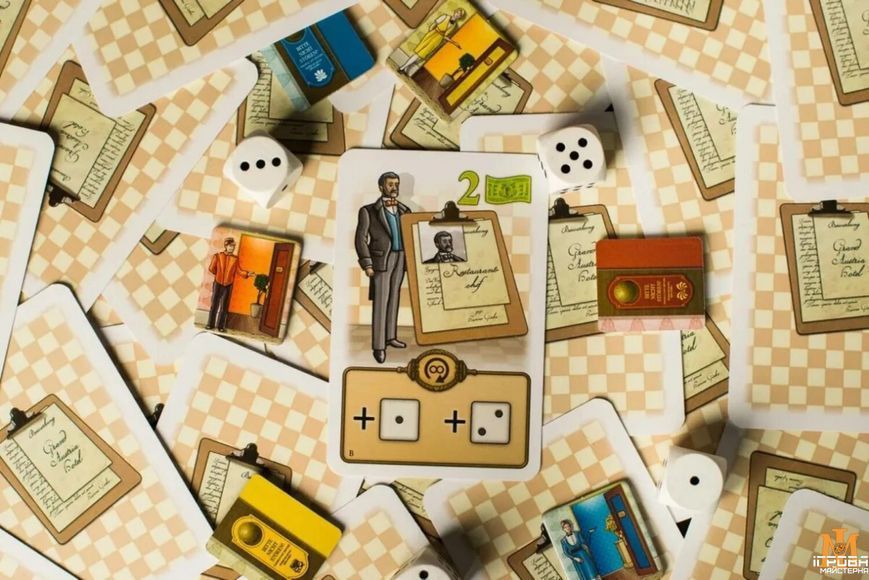 Настольная игра Lord of Boards - Гранд-отель "Австрия" / Grand Austria Hotel (Укр) LOB2309UA фото