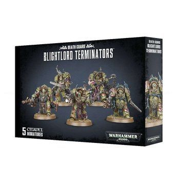 Ігровий набір GW - Warhammer 40000: Death Guard - Blightlord Terminators 99120102074 фото