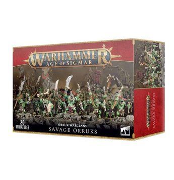 Игровой набор GW - Age of Sigmar: Orruk Warclans - Savage Orruks 99120209091 фото