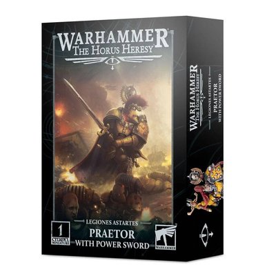 Игровой набор GW - WARHAMMER. THE HORUS HERESY: LEGIONES ASTARTES - PRAETOR WITH POWER SWORD 99123001004 фото