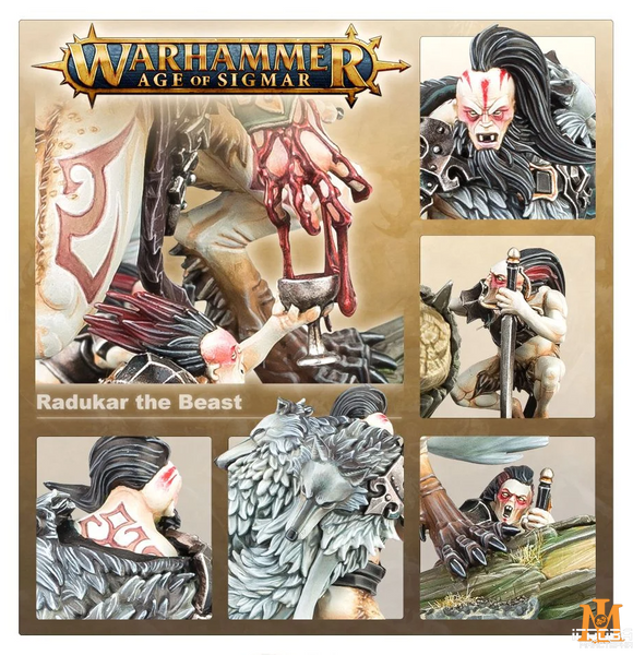 Игровой набор GW - Age of Sigmar: Soulblight Gravelords - Radukar The Beast 99120207139 фото