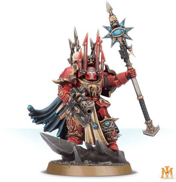 Игровой набор GW - Warhammer 40000: Chaos Space Marines - Chaos Lord in Terminator Armour 99120102169 фото