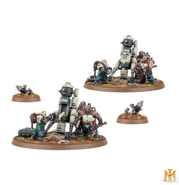 Игровой набор GW - Warhammer 40000: Leagues of Votann - Cthonian Earthshakers 99120118021 фото
