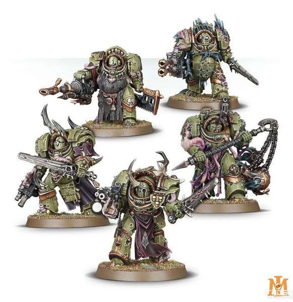 Игровой набор GW - Warhammer 40000: Death Guard - Blightlord Terminators 99120102074 фото