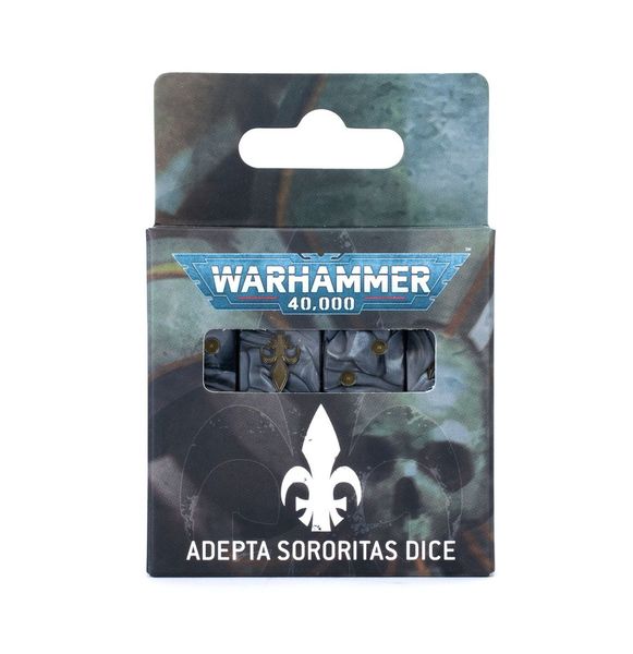 Гральні куби GW - Warhammer 40000: Adepta Sororitas Dice (2024) 99220108015 фото