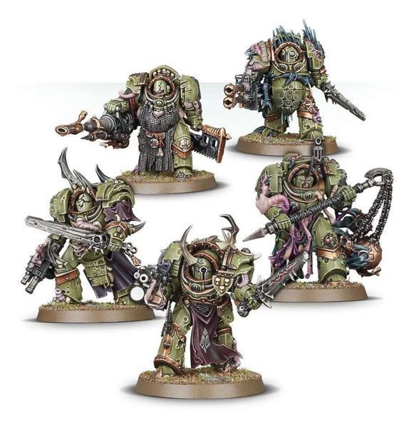 Игровой набор GW - Warhammer 40000: Death Guard - Blightlord Terminators 99120102074 фото