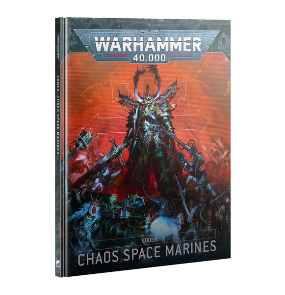 Книга GW - Warhammer 40000: Codex - Chaos Space Marines (10th Edition) (Eng) 60030102030 фото