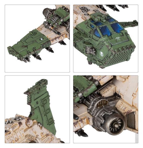 Игровой набор GW - Warhammer. The Horus Heresy. Legions Imperialis: Legiones Astartes - Thunderhawk Gunship 99122601012 фото