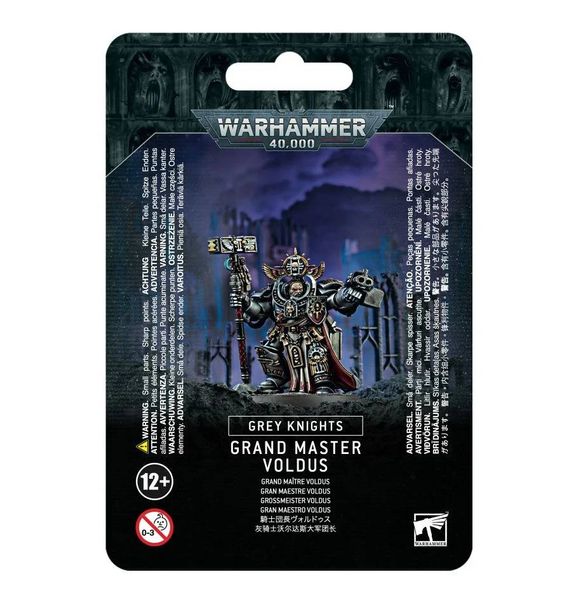 Игровой набор GW - WARHAMMER 40000: GREY KNIGHTS - GRAND MASTER VOLDUS 99070107002 фото