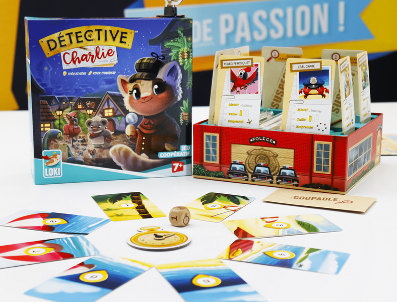 Настольная игра LOKI - Детектив Чарли / Detective Charlie (Англ) 51690_EU фото