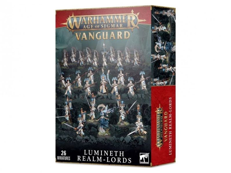 Набір мініатюр Warhammer Age of Sigmar Vanguard Lumineth Realm-lords 99120210048 фото