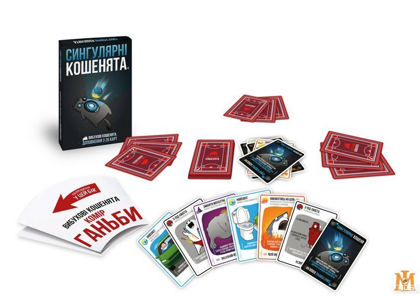Настільна гра ROZUM - Вибухові кошенята: Сингулярні кошенята (доповнення) R043UA фото