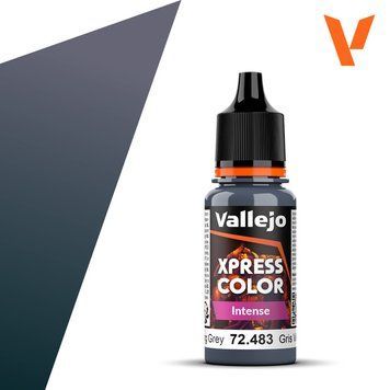 Акрилова фарба Xpress Color Intense Vallejo - Сірий Вікинг (Viking Grey), 18 мл