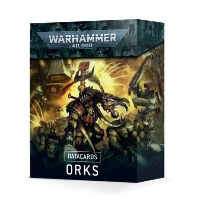 Игровой набор GW - WARHAMMER 40000: DATACARDS - ORKS (ENG) 60050103002 фото