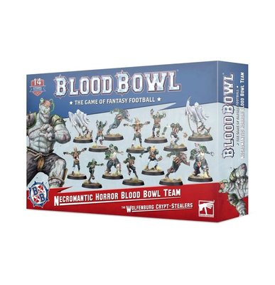 Ігровий набір GW - BLOOD BOWL: NECROMANTIC HORROR TEAM - WOLFENBURG CRYPT-STEALERS 99120907002 фото