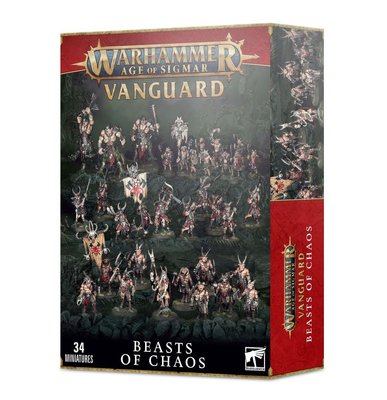 Набір мініатюр Warhammer Age of Sigmar Vanguard: Beasts of Chaos 99120216017 фото
