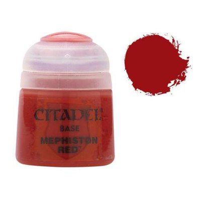 Краска Citadel - BASE: MEPHISTON RED (12ML) (6-PACK) 9918995021006 фото