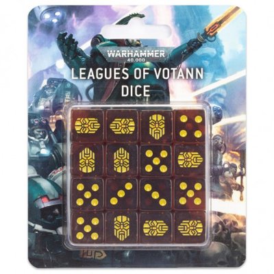 Гральні куби Warhammer 40000 Warhammer 40000: Leagues of Votann Dice 99220118001 фото