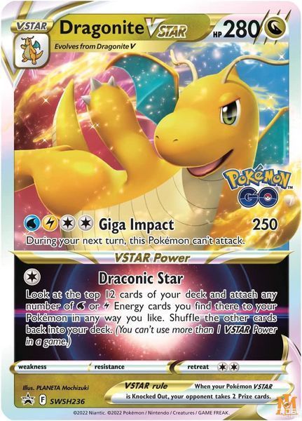 Настільна гра Pokemon TCG - Pokemon Go Premier Deck Holder Collection Dragonite (англ) 290-85079 фото