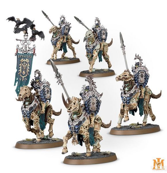Игровой набор GW - Age of Sigmar: Ossiarch Bonereapers - Kavalos Deathriders 99120207162 фото