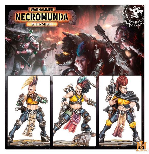Стартовый набор миниатюр -Warhammer Necromunda: Skirmish Core Set 60010599006 фото