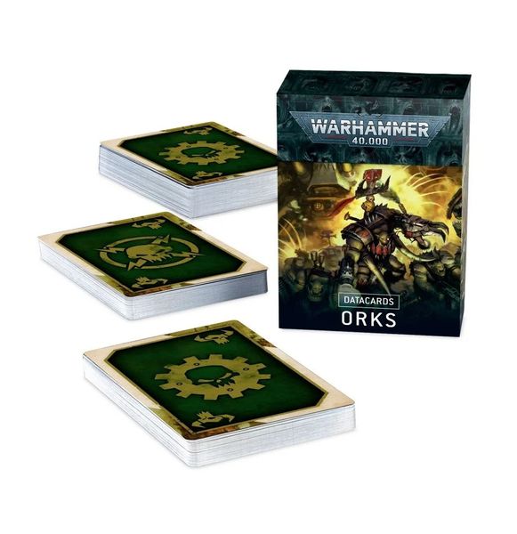 Ігровий набір GW - WARHAMMER 40000: DATACARDS - ORKS (ENG) 60050103002 фото