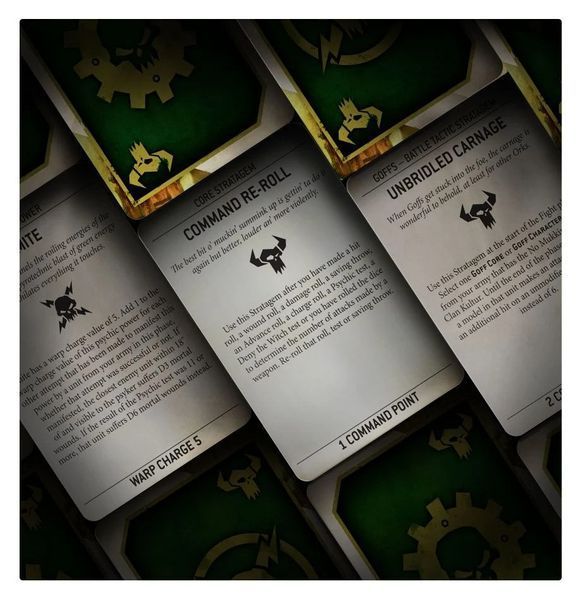 Games Workshop Death Guard Datacards – 9. Edition, Englisch, Für Warhammer 40k