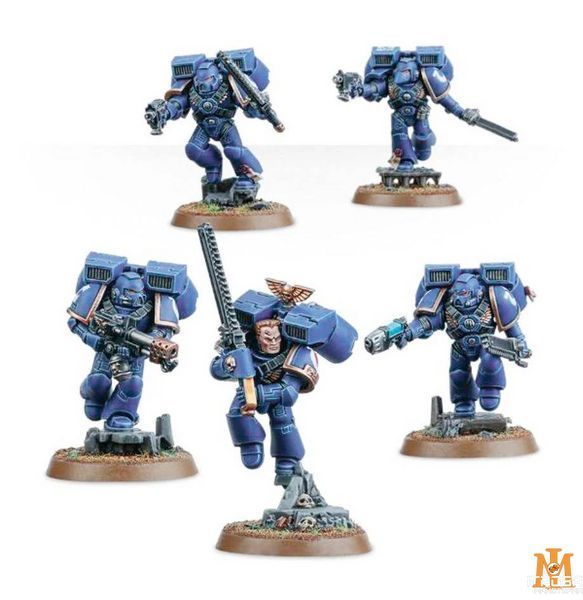 Игровой набор GW - Warhammer 40000: Space Marines - Assault Squad 99120101314 фото