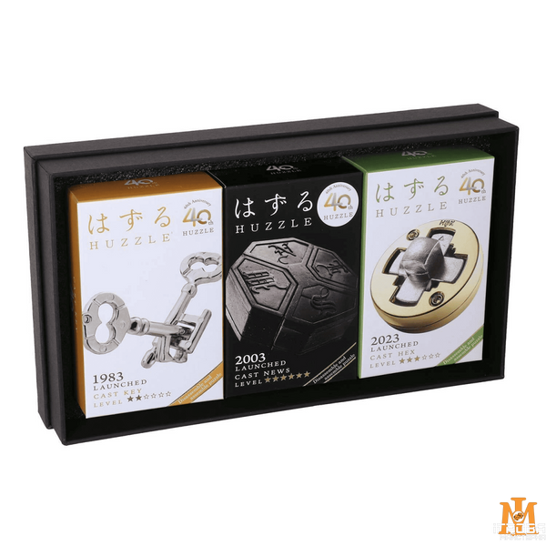 Набір металевих головоломок Hanayama - Huzzle Cast 40th Anniversary Box Set (limited edition) 2503030667 фото