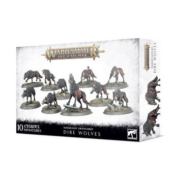 Ігровий набір GW - Age of Sigmar: Soulblight Gravelords - Dire Wolves 99120207142 фото