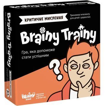 Настільна гра Brainy Trainy - Критичне мислення УКР063 фото