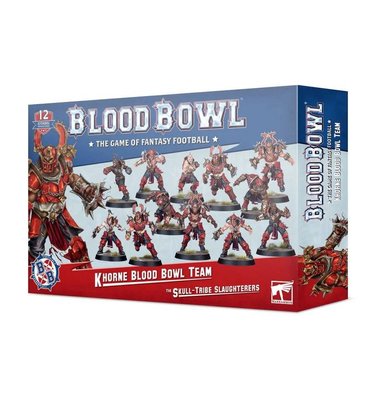 Набір мініатюр Khorne Blood Bowl Team - Skull-Tribe Slaughterers 99120901003 фото