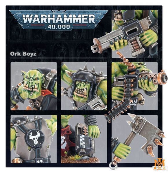 Ігровий набір GW - Warhammer 40000: Orks - Boyz (Combat Patrol) 99120103106 фото