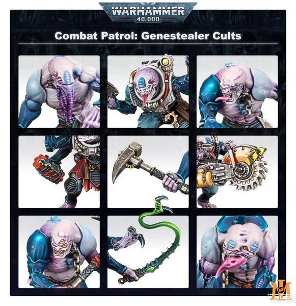 Ігровий набір GW - Warhammer 40000: Combat Patrol - Genestealer Cults (Old) 99120117016 фото