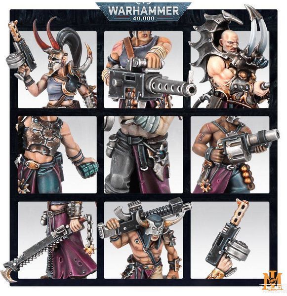 Игровой набор GW - Warhammer 40000: Chaos Space Marines - Cultist Warband 99120102148 фото