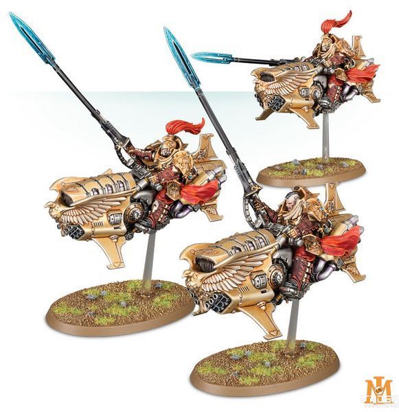 Ігровий набір GW - Warhammer 40000: Adeptus Custodes - Vertus Praetors 99120108014 фото