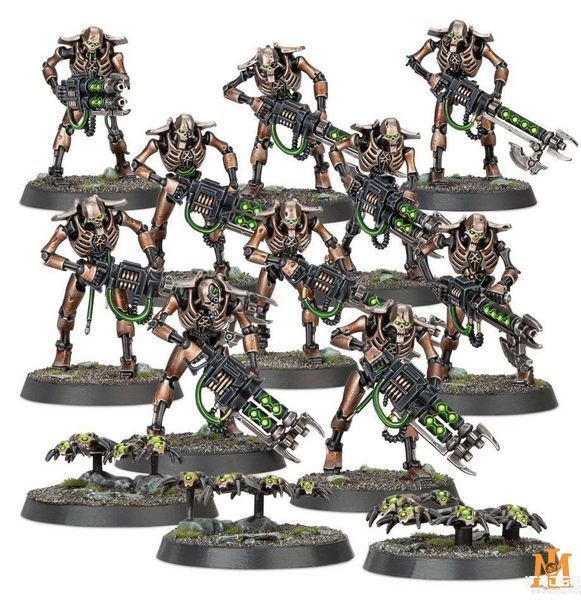 Игровой набор Warhammer 40000 - Necrons: Necron Warriors 99120110052 фото